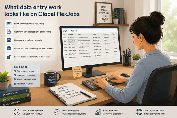 Online Data Entry work